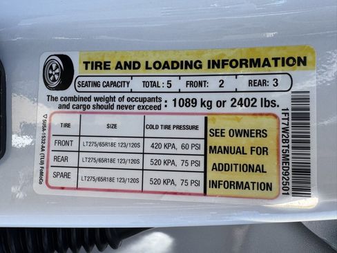 Used 2021 Ford F250 Lariat w/ Lariat Value Package image 46