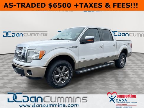 Used 2012 Ford F150 Lariat w/ Lariat Chrome Pkg image 1