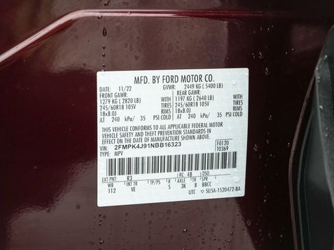 Certified 2022 Ford Edge SEL w/ Convenience Package image 24