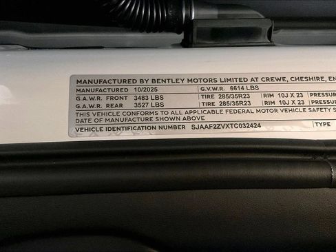 New 2026 Bentley Bentayga Speed AWD/4WD image 36