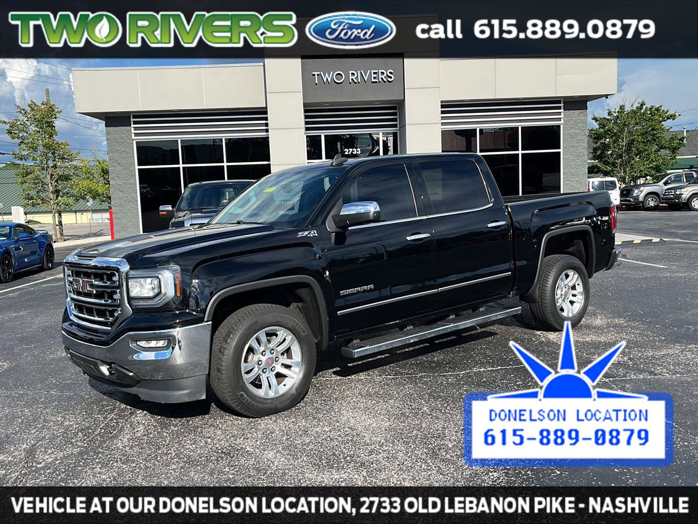 Used 2017 GMC Sierra 1500 SLT w/ Suspension Package, Off-Road AWD/4WD image 1