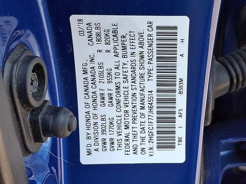 Used 2018 Honda Civic EX-L image 26