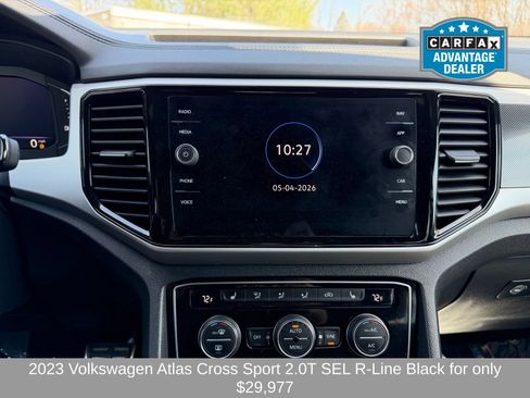 Used 2023 Volkswagen Atlas Cross Sport SEL R-Line AWD/4WD image 13