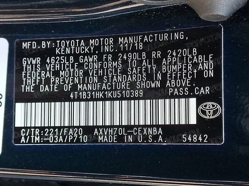 Used 2019 Toyota Camry LE image 28