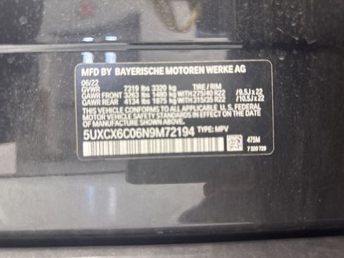 Certified 2022 BMW X7 M50i w/ Dynamic Handling Package image 10