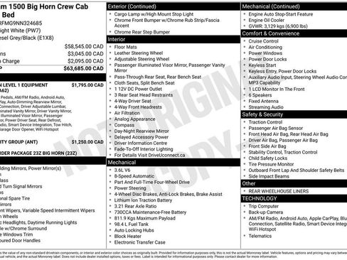 Used 2022 RAM 1500 Big Horn AWD/4WD image 27