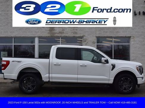 Used 2023 Ford F150 Lariat w/ Equipment Group 502A High image 3