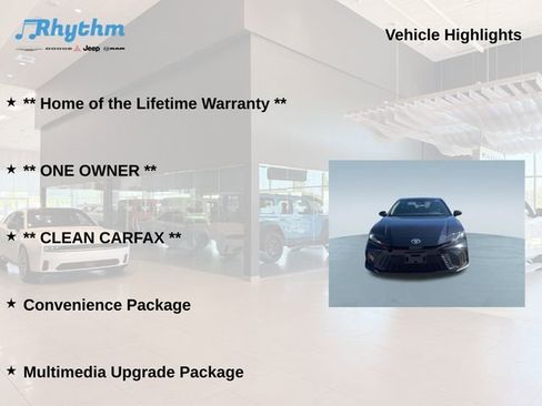 Used 2025 Toyota Camry SE w/ Multimedia Upgrade Package image 5