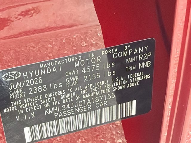 New 2026 Hyundai Sonata SEL FWD image 33