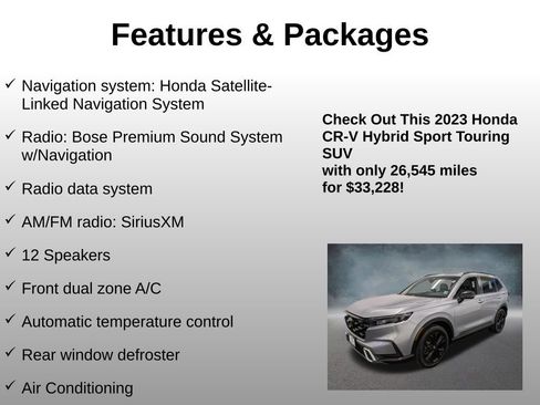 Used 2023 Honda CR-V Sport Touring image 8
