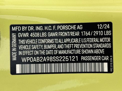 Certified 2025 Porsche 911 Carrera 4 GTS AWD/4WD image 32