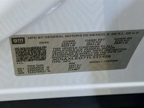New 2026 Chevrolet Equinox RS w/ Convenience Package III FWD image 34