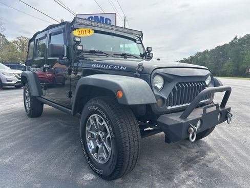 Used 2014 Jeep Wrangler Unlimited Rubicon w/ Connectivity Group image 1