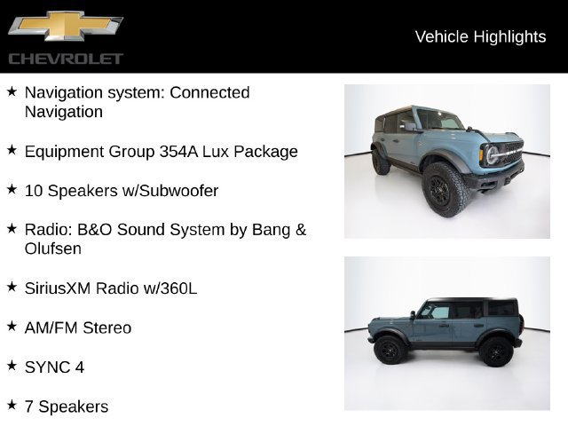 Used 2023 Ford Bronco Wildtrak AWD/4WD image 5