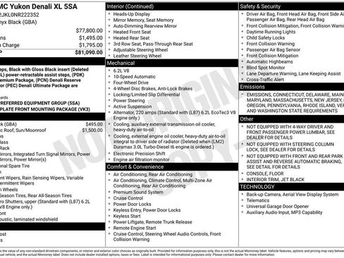 Used 2022 GMC Yukon XL Denali image 6