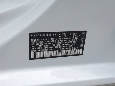 Certified 2025 Volkswagen Jetta S FWD image 31