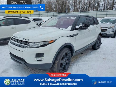 Used 2012 Land Rover Range Rover Evoque Pure Premium image 1