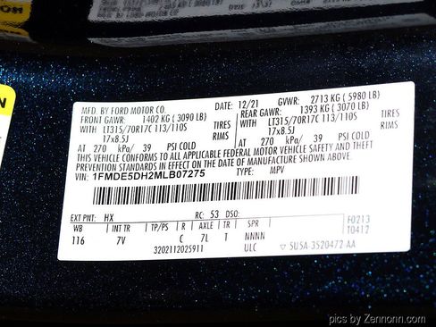 Used 2021 Ford Bronco Outer Banks w/ Sasquatch Package image 38