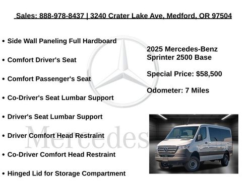 Used 2025 Mercedes-Benz Sprinter 144 Cargo image 20