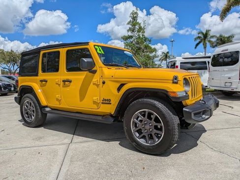 Used 2021 Jeep Wrangler Unlimited Sport image 2