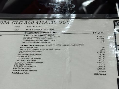 New 2026 Mercedes-Benz GLC 300 4MATIC image 19