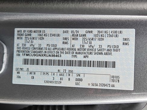 Used 2024 Ford Escape Active AWD/4WD image 26