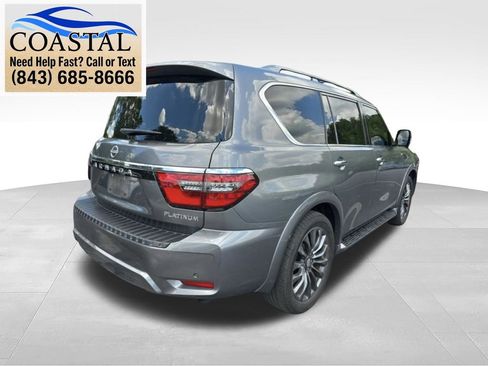 Used 2023 Nissan Armada Platinum w/ Captain's Chairs Package RWD image 11