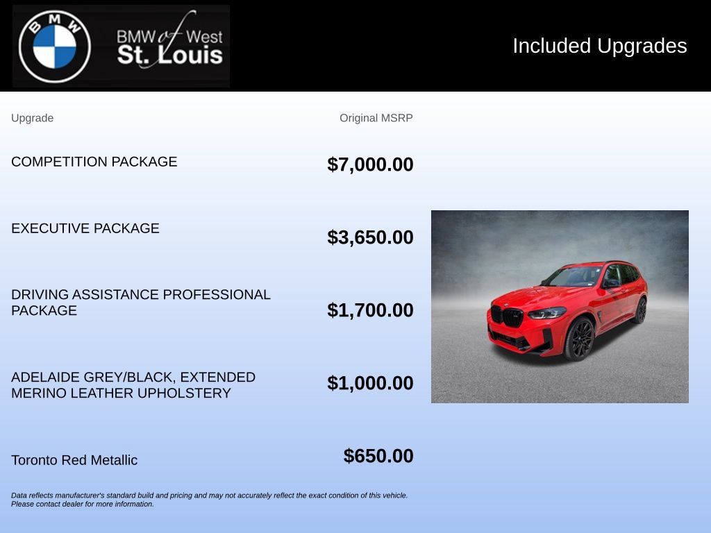 Used 2024 BMW X3 M w/ Competition Package AWD/4WD image 20