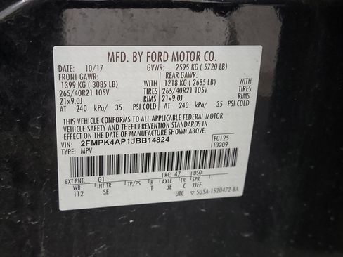 Used 2018 Ford Edge Sport w/ Equipment Group 401A image 33