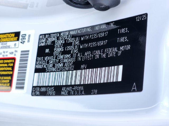 Used 2026 Toyota Sienna XLE FWD image 34