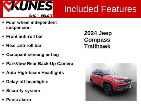 Used 2024 Jeep Compass Trailhawk image 3