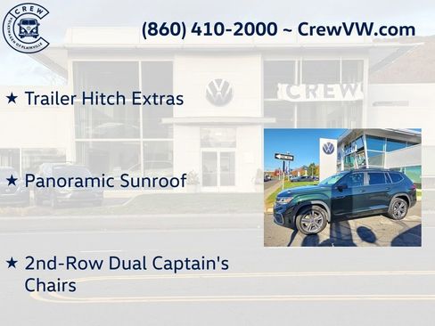 Certified 2021 Volkswagen Atlas SE w/ Panoramic Sunroof Package image 6