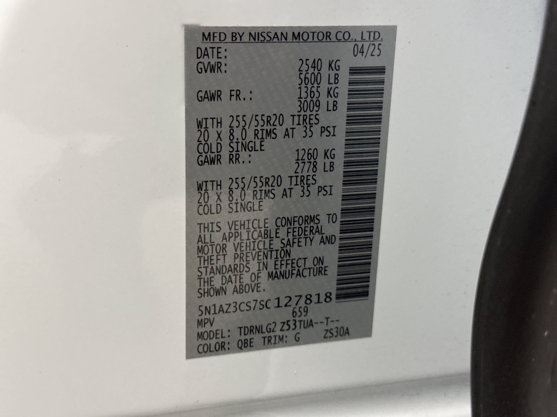 Used 2025 Nissan Murano SL w/ Cargo Package AWD/4WD image 25