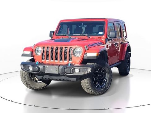 Used 2021 Jeep Wrangler Unlimited Rubicon 4xe w/ Cold Weather Group image 1