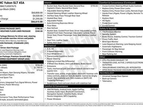 Used 2020 GMC Yukon SLT w/ HD Trailering Package AWD/4WD image 2