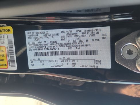 Certified 2025 Ford Ranger Raptor AWD/4WD image 25