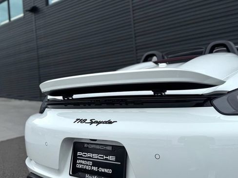 Certified 2021 Porsche 718 Boxster Spyder w/ Light Design Package RWD image 37