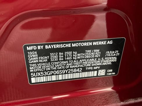 Certified 2025 BMW X3 xDrive30i w/ M Sport Package AWD/4WD image 26