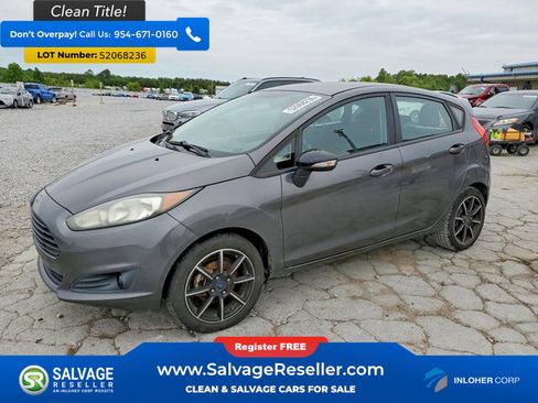Used 2016 Ford Fiesta SE w/ SE Black Package FWD image 1