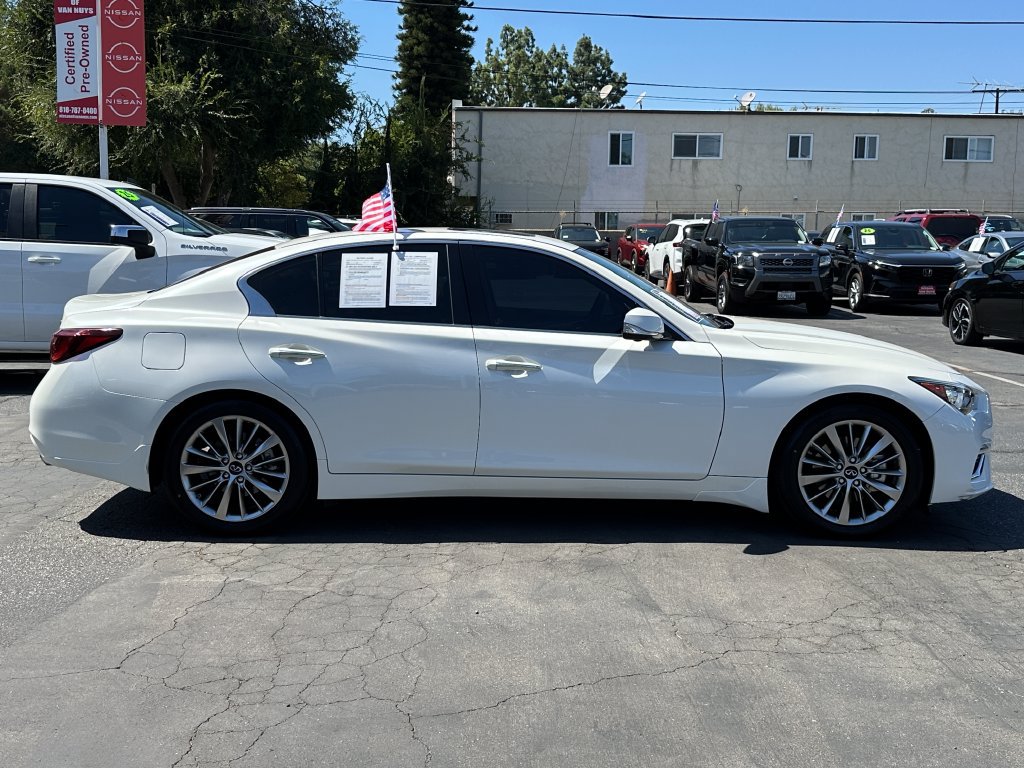 Certified 2023 INFINITI Q50 Luxe w/ Cargo Package RWD image 9
