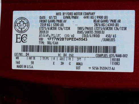 Certified 2023 Ford F250 Lariat w/ Lariat Ultimate Package image 39