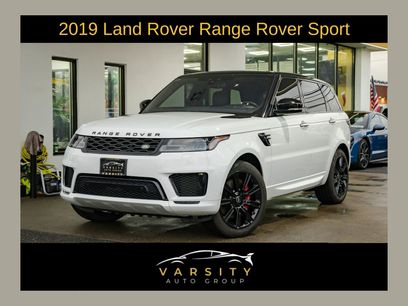 Used 2019 Land Rover Range Rover Sport HST