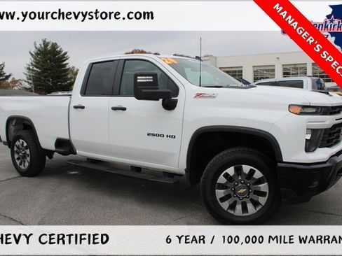 Certified 2024 Chevrolet Silverado 2500 Custom w/ Custom Value Package image 1
