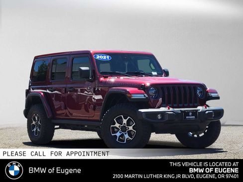 Used 2021 Jeep Wrangler Unlimited Rubicon AWD/4WD image 1