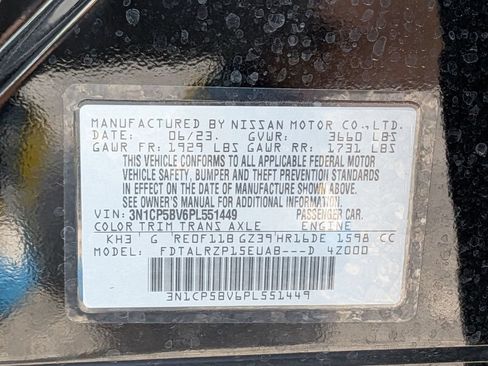 Certified 2023 Nissan Kicks S FWD image 32