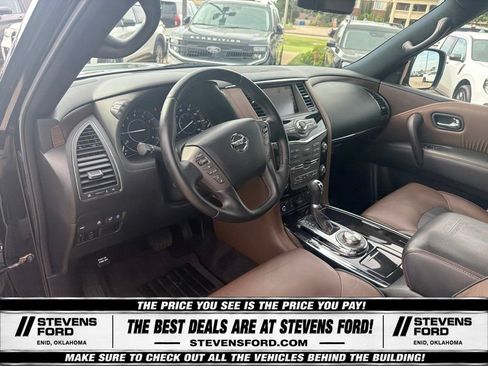 Used 2019 Nissan Armada Platinum w/ Captain's Chairs Package AWD/4WD image 19