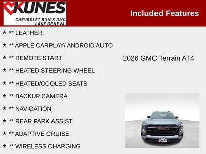 New 2026 GMC Terrain AT4 w/ Convenience Package III