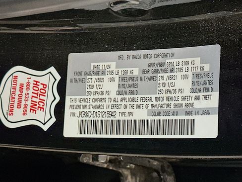 Used 2025 MAZDA CX-90 3.3 Turbo w/ Premium Sport Pkg image 12