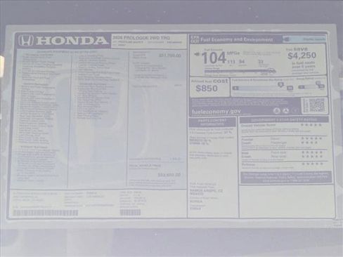 New 2026 Honda Prologue Touring image 16