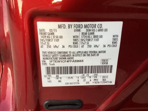 Used 2015 Ford F150 XLT image 59